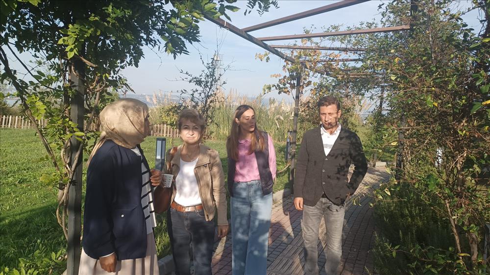 Park ve Bahçe Bitkileri Bölümünden Hersek Lagünü Doğa Eğitim Merkezi ve Tıbbi-Aromatik Bitkiler Bahçesi’ne İnceleme Ziyareti