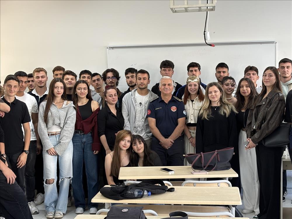 İtfaiyecilik Öğrencilerine Mesleki Deneyim Aktarımı