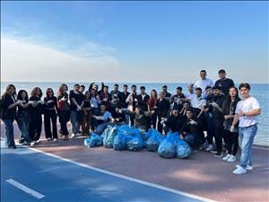 Denizde ve Karada Sosyal Sorumluluk Yine Öğrencilerimizle Başladı