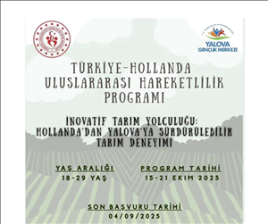 Park ve Bahçe Bitkileri Bölüm Mezunlarımız ile Hollanda’ya Uzanan İş Birliği